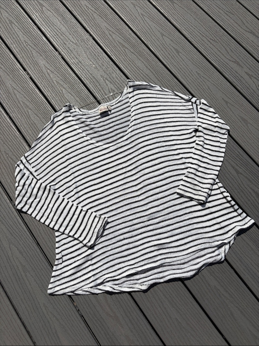 ❄️ Striped Tunic Long Sleeve